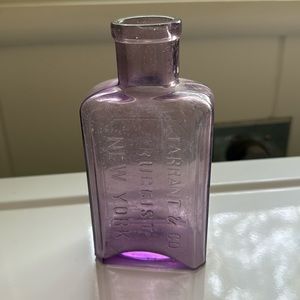 Vintage Purple Glass from Tarrant & Co.